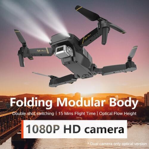Wifi RC Drone 1080P 480P HD Dual Camera Optical Flow Aerial Quadcopter FPV Drone Long Battery Life Toys For Kids Dropshipping