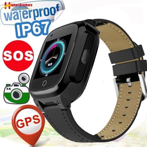 Smart Remote Camera GPS Trace Location Student Elder Man HR Blood Pressure Monitor 4G Wristwatch Video Call Android Phone Watch