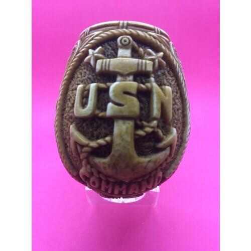 Usn meerschaum pipe with logo English smooking pipe