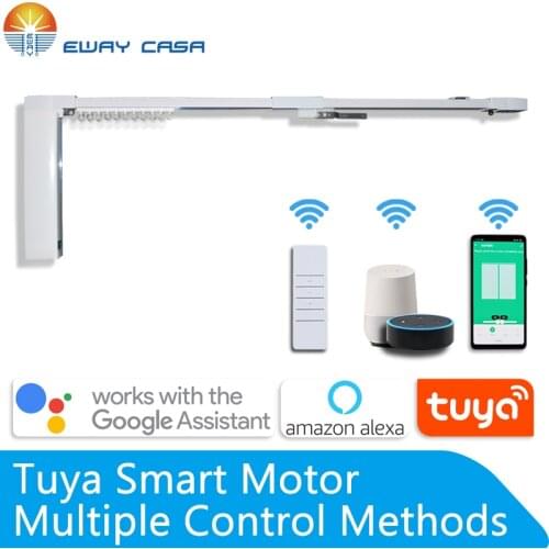 Tuya Smart Curtain Track Suit Electric Cutain Track Support Alexa&Google Home MC-MTX