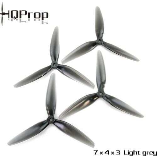 2Pairs HQProp 7X4X3 7040 7Inch 3-Blade PC Long Range Propeller for RC FPV Racing Freestyle Long Range LR7 6S Drones
