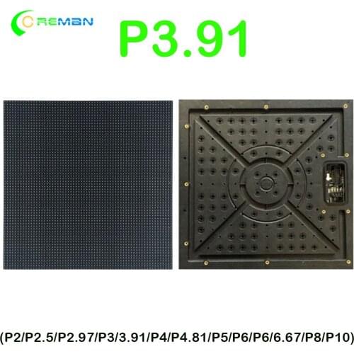 250*250mm 64*64 pixels 1/16 Scan 3in1 RGB P3.91 Indoor Rental Full color LED Display module P2.976 P4.81 P5.95 P6.25