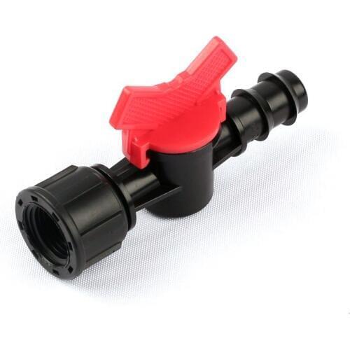 30pcs 1/2" to 20mm Female Connector Barbed Adapter Irrigation Hose Drip System Fittings Threaded Ball Valve