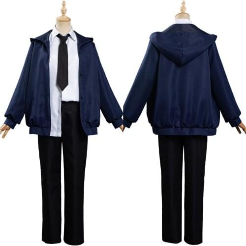 Chainsaw Man Power Cosplay Costume Shirt Coat Outfits Halloween Carnival Suit