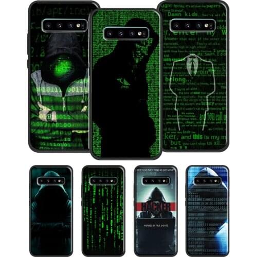 Matrix Hacker Case For Samsung Galaxy S21 Ultra Note 20 Note9 Note10 Plus S10e S8 S9 S10 Plus S20 FE