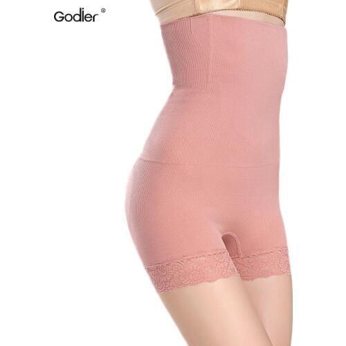 Godier Sexy Beauty Slimming Postnatal Body Shaper Seamless Underwear Corset Breathable High Waist Trainer Tummy Control Panties