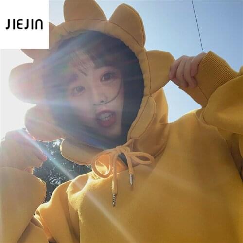 Женские толстовки с принтом JIEJIN China At AliExpress