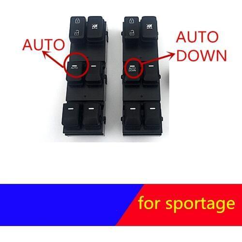 Left Drivers Side Power Window Door Lock Lift Glass Control Switch for kia sportage 2009-2015 935703W000
