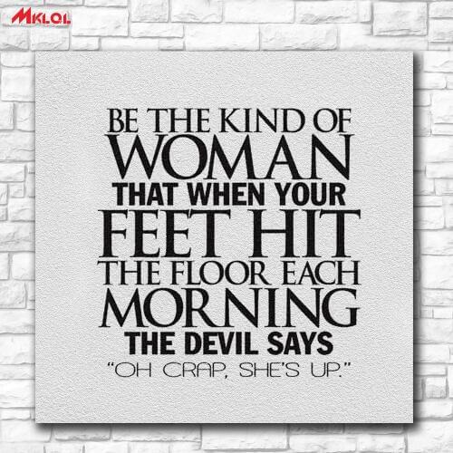 Fashion Oil Painting The Kind Of Woman Paiting Home Decor On Canvas Modern Wall Art Canvas Print Poster Canvas Painting Unframed