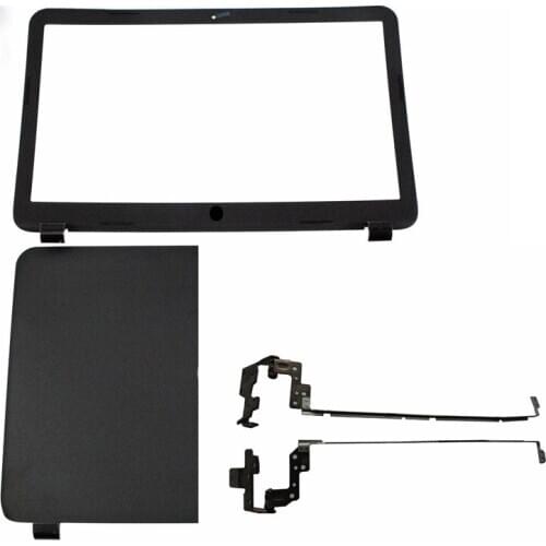 New For HP 15R 15-R030WM LCD Back Cover 749641-001/LCD Front Bezel AP14D000200/LCD Hinges 749655-001