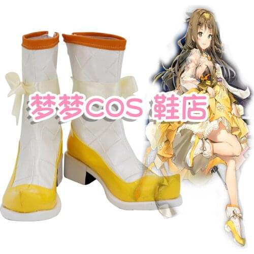 Game Girls Frontline K2 Princess Cosplay Shoes Boots Custom Made For Hallowee Carnival Party