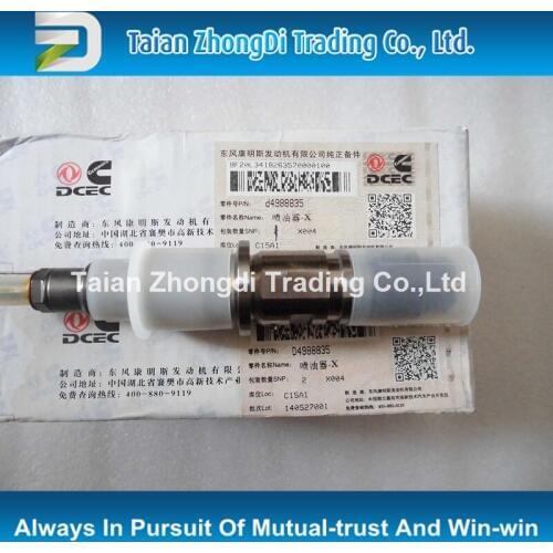Original common rail injector 0445120161 for 4988835