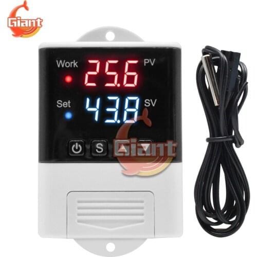 DTC1110 110V 220V Temprature Controller LED Digital Thermostat Thermoregulator Sensor Meter for Incubator Fridge Heating Cooling