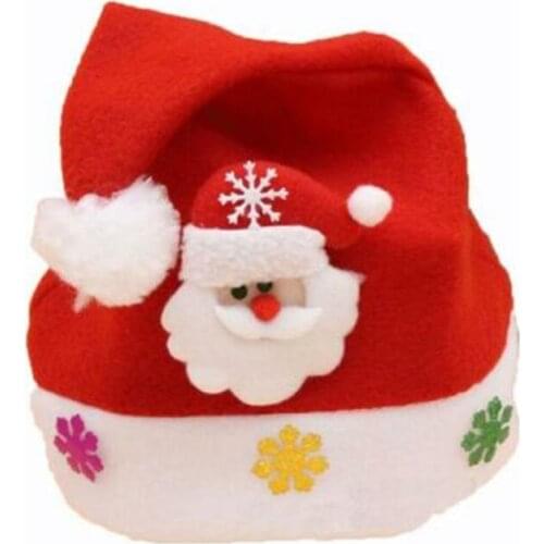 Christmas Hat Family Hats Kids & Adult & LED Santa Claus Beanie Cap Party Hat Reindeer Snowman Xmas Gifts Soft Plush Cap