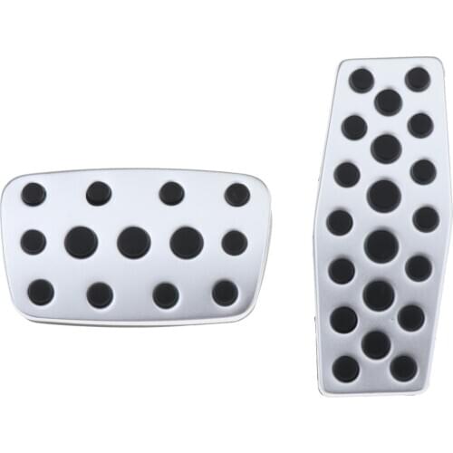 Accelerator Automatic Manual Gas Brake Pedal Cover Set Performance Foot Pedal Replacement Pedal Pad Fit for Chevy Cruze