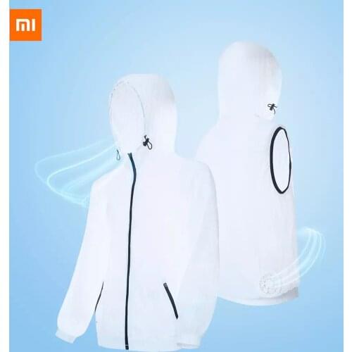 Xiaomi Cottonsmith Technology Sunscreen Cooling Cooling Fan Clothes Circulating air-conditioning 3-speed wind control