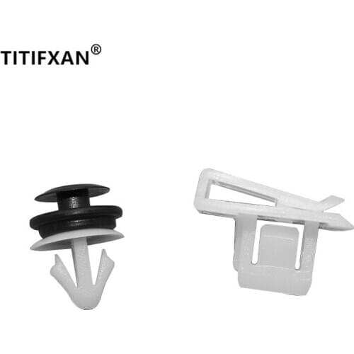 20PCS Auto center console gear lever interior panel clip for JAC Haoyun Kangling Isuzu Truck Pickup trim plastic fastener