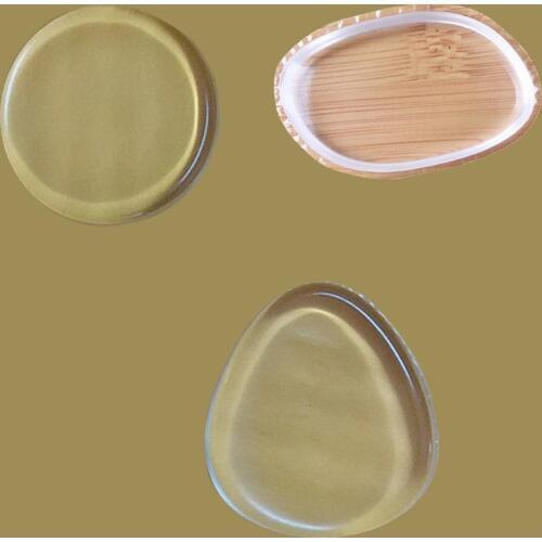 1Pcs Silicone Cosmetic Puff silisponge Face Foundation Makeup puff cosmetic Beauty tools not Sponge Powder blender