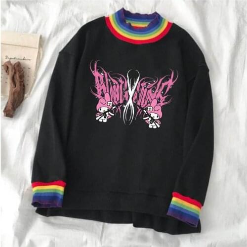 3XL Oversized Plus Velvet Winter Hooded Jackets Women Korean style Harajuku Coats Soft Kawaii Cartoon Sweaters women Clothing