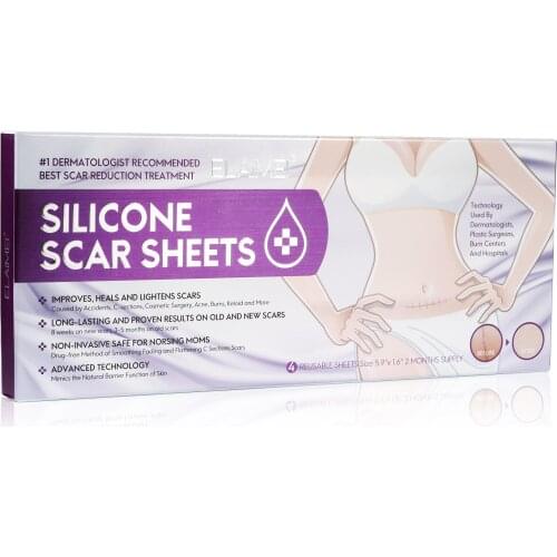 Scar Sticker Self-adhesive Scar Removal Sticker Stretch Marks Scald Caesarean Section Surgery Scar Patch 4pcs Free Shipping