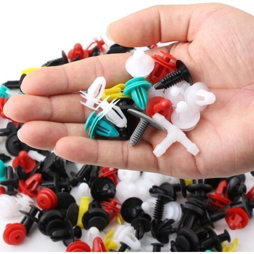 50pcs Auto Fastener Vehicle Car Bumper Clips for ssangyong actyon opel zafira a jaguar xf seat leon 5f sorento passat b8