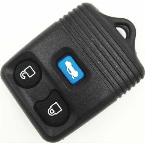Replacement 3 Buttons Blue Button Remote Case Cover Blank Key For Ford Explorer Mercury Mazda Key Shell No Chips Inside