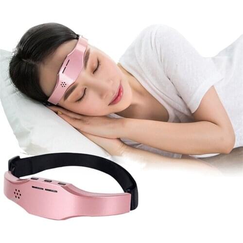 Electric Head Intelligent MassageSmart Sleep Head Massager Wireless Electric Sleep Instrument Improve Insomnia Therapy Device