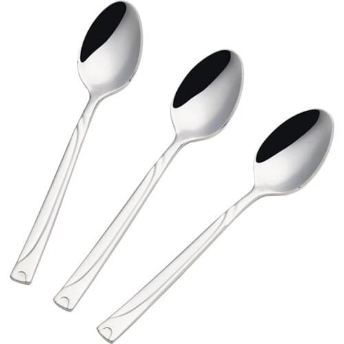 Fiesta plain 12-piece tea spoon set