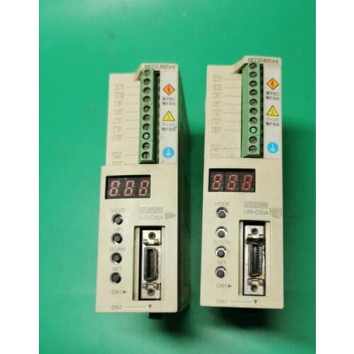 MR-C10A-P01 servo driver , used in good condition . 80% appearance new , good working , free shipping