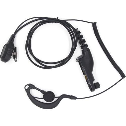 Type G PTT Headset Earpiece with MIC Microphone for Motorola XPR 6500 XPR 6300 Xir P8268 DP3400 DP3600