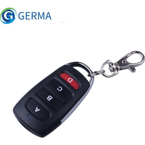 GERMA RF Remote Control Key 433mhz Cloning Cloner Smart Electric Garage Door Remote Control Key Replacement
