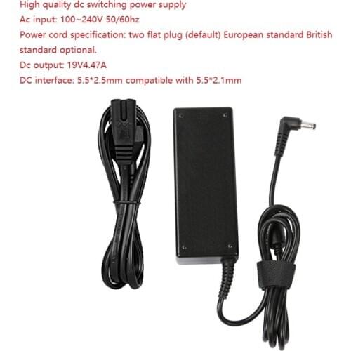 Power supply 19 V4. 74 A/ 19V3. 43 A / 24V6A / 12V2A power adapter for mini power amplifier