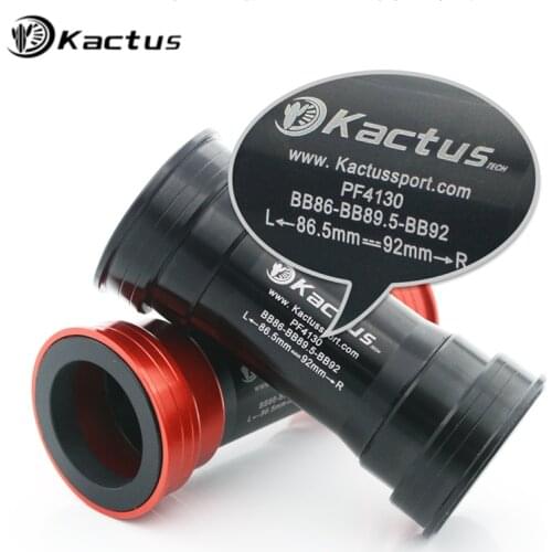 KACTUS Tech Ceramic Bearing Pressfit PF30 BB30 PF4130 Bike Bottom Bracket DUB CRANKSET ADAPTER ROAD MTB BB Mountain Bike Parts