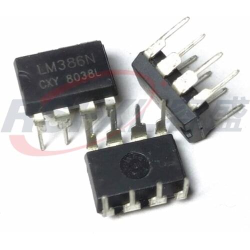 LM386N LM386 DIP-8 New and Original 10pcs/lot