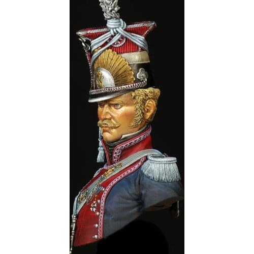 Unassambled 1/10 warrior man Polish Lancer bust Resin figure miniature model kits Unpainted