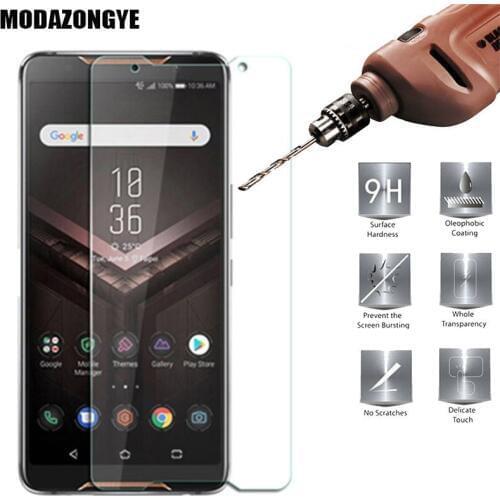Screen Protector ASUS ROG Phone ZS600KL Tempered Glass ASUS ROG Phone ZS600KL ZS 600KL Z01QD ASUS_Z01QD Protective Film Glass