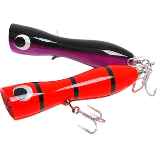 1PCS Fishing Popper Deep sea Ocean Boat Rock Beach Metal Jigging Jigbait Spoon Lure baits 100g