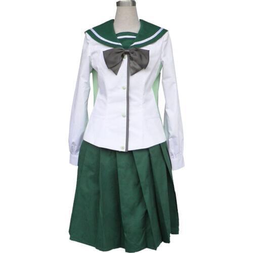 2017 High school OF THE DEAD Busujima Saeko Cosplay costume customized