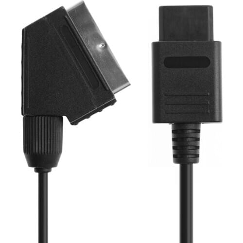 2021 New 1.8M/6FT Scart Cable AV TV Video for nintendo SNES N64 NGC Console