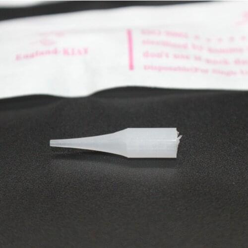 50Pcs 3RL Individual Packed Tattoo Needle Tips Permanent Makeup Taiwan Giant Sun Tattoo Machine Needle Caps