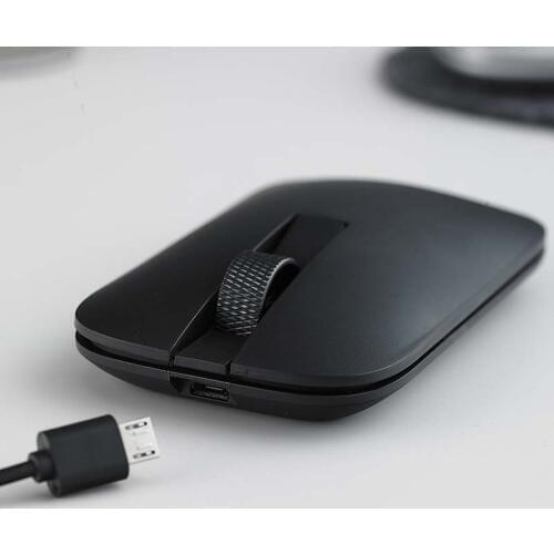 Rapoo M550 Rechargeable Multi-mode Bluetooth 3.0/4.0 & 2.4G Wireless Mice Office PC Use Controllable 3 Devices Silent Slim Mouse
