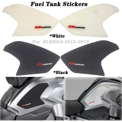 Motorcycle Accessories Non-slip Side Fuel Tank Stickers Waterproof Pad Rubber Sticker For BMW R1200GS R 1200 GS LC 2013 - 2018