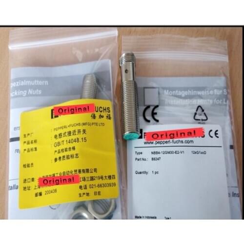 NBB4-12GM30-E2-V1 NBB2-12GM30-E2-V1 NBB4-12GM40-E2-V1 NBB2-12GM40-E2-V1 Switch Sensor PNP M12 NO New High-Quality
