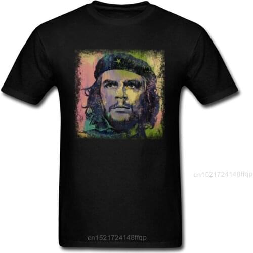 Men CHE GUEVARA T-shirt Nation Hero T Shirt Short Sleeve TShirts Mother Day Hip Hop Clothes O-Neck 100% Cotton Tops Retro
