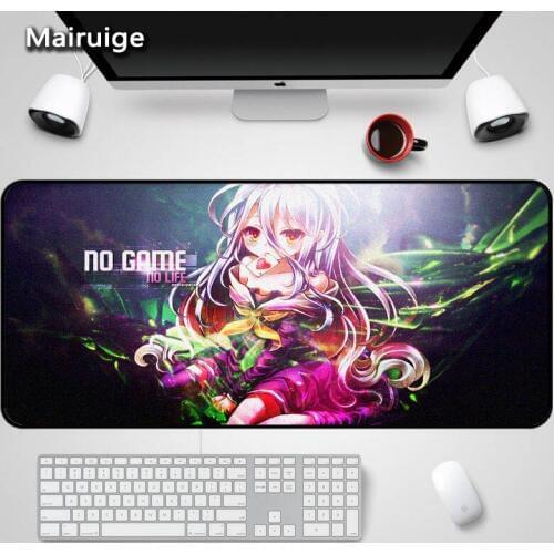 Mairuige New Arrival MousePad Game of Life Rubber Anime Girls Roles Gaming Mouse Pad Large Size for 30x80/30x60 Table Mousemat