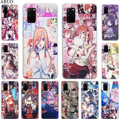 Anime Comics Cute Girl Soft TPU Silicone Phone Case For Samsung S20 Ultra Note 20 10 Pro 9 8 S10 Lite S9 S8 Plus S7 S20FE Cover