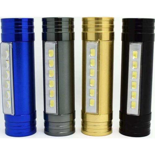 MINI COB 400Lm Headlamp Built-in Battery Rechargeable Headlight 3 Modes Head Lamp Light Torch Multifunction Flashlight Forehead