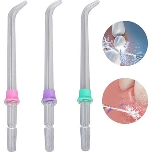 3 Pieces Replacement Classic Jet Tips Fit For Waterpik Oral Irrigator Standard Nozzle For Water Flosser Massage Gum Firm Teeth