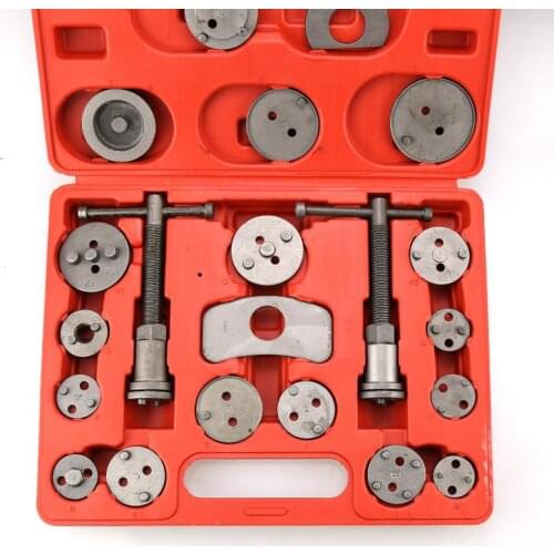 New 21pcs Universal Disc Brake Caliper Piston Wind Back Pad Compressor Tool Adjustment Kit Set Car Accessories Piston Tool