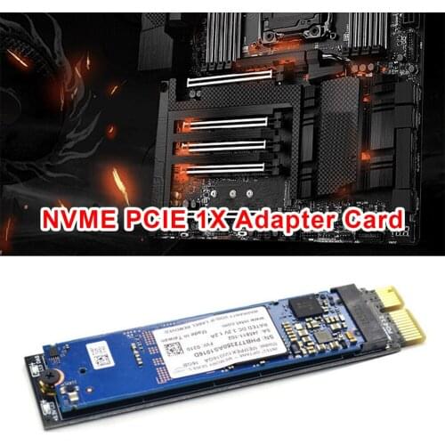 M.2 NVME SSD Convert Adapter Card PCIE M2 M Key SSD Drive Riser for Laptop Compatible with Win7/8/8.1/10